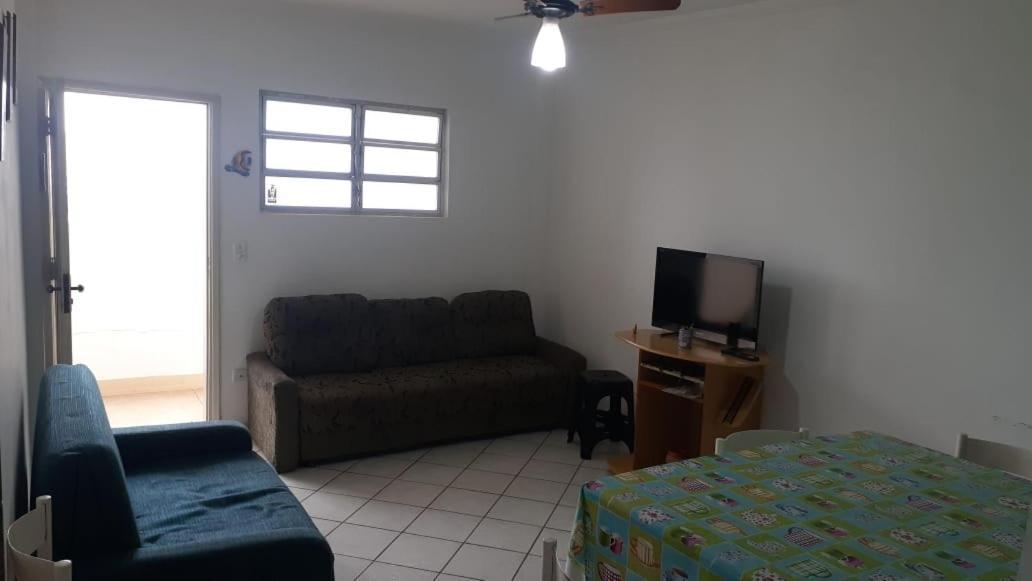 Apartamento Frente A Praia Peruibe Bagian luar foto